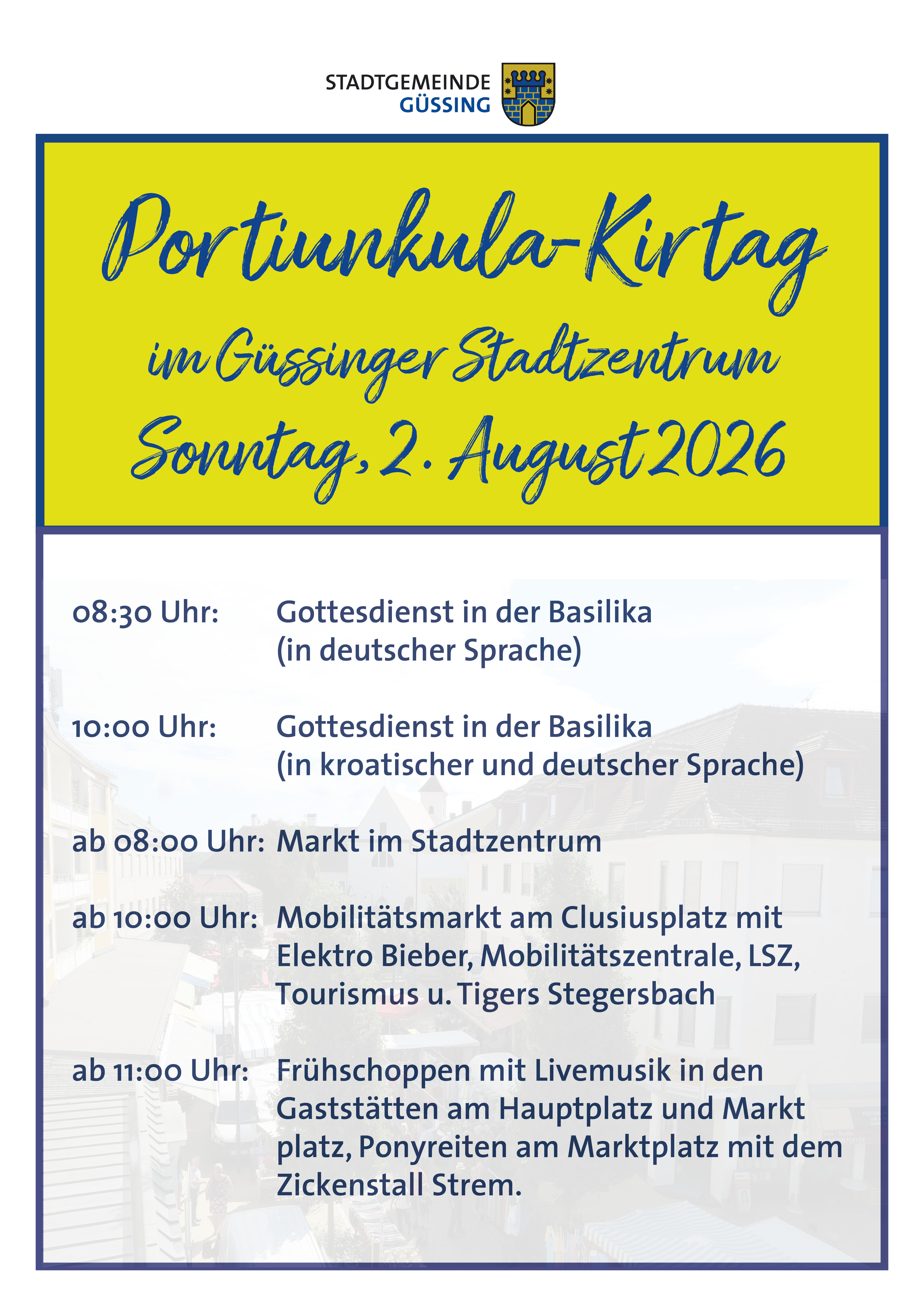 Plakat Portiunkula 2026