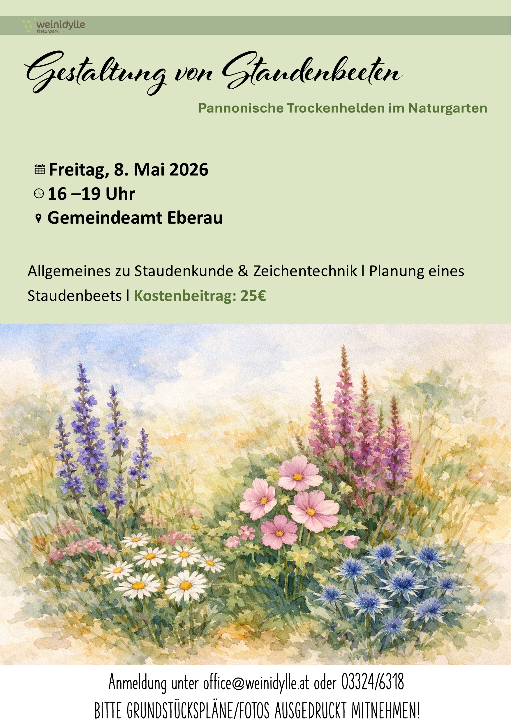 Social Media Workshop Staudengestaltung